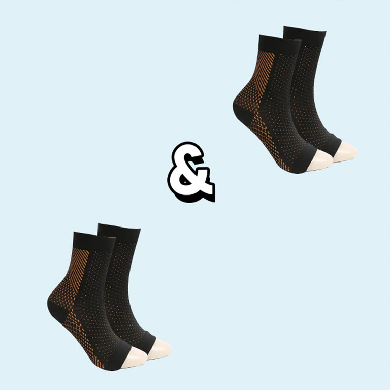 SockSpire - Kompressionsstrümpfe- die dem Fußgewölbe helfen.